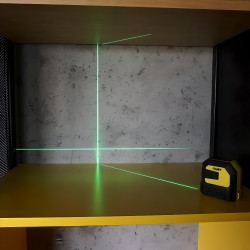 Laser level with green beam and crossed lines Cimex  1H1V-G Laser level with green beam and crossed lines Cimex  1H1V-G