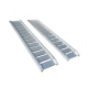 Removable aluminum car ramp CIMEX ALR1800 set of 2 - 244 x 45cm. / 1800 kg.