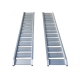 Removable aluminum car ramp CIMEX ALR1800 set of 2 - 244 x 45cm. / 1800 kg.