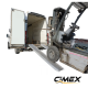 Removable aluminum car ramp CIMEX ALR3000 set of 2 - 238 x 30 cm / 3000 kg.