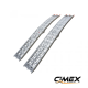 Foldable Aluminum Ramp CIMEX, Set of 2 – 223 x 28 cm / 680 kg Foldable Aluminum Ramp CIMEX, Set of 2 – 223 x 28 cm / 680 kg