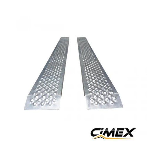 Aluminum Ramp CIMEX, set of 2 – 200 x 21.5 cm / 400 kg