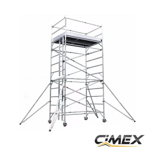 Aluminium Scaffold, Working Height 6 meters