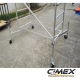 Aluminium Scaffold Tower on Wheels, 8 m