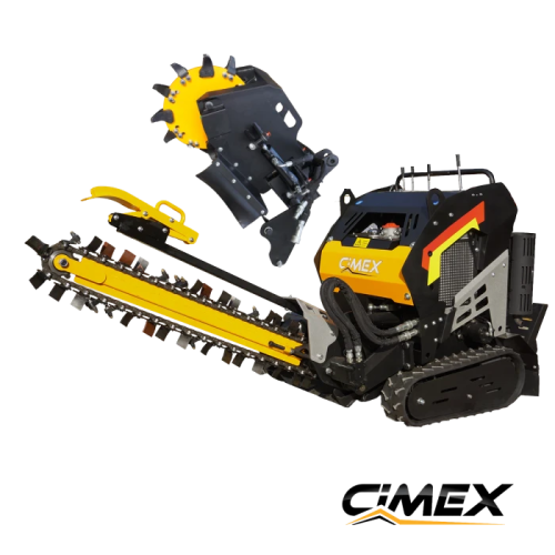 2 in 1 CIMEX BM-27PRO BeaverMax trencher and log cutter 2 in 1 CIMEX BM-27PRO BeaverMax trencher and log cutter