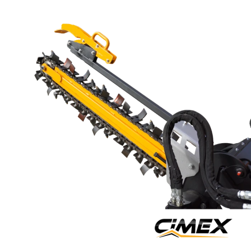 2 in 1 CIMEX BM-27PRO BeaverMax trencher and log cutter 2 in 1 CIMEX BM-27PRO BeaverMax trencher and log cutter