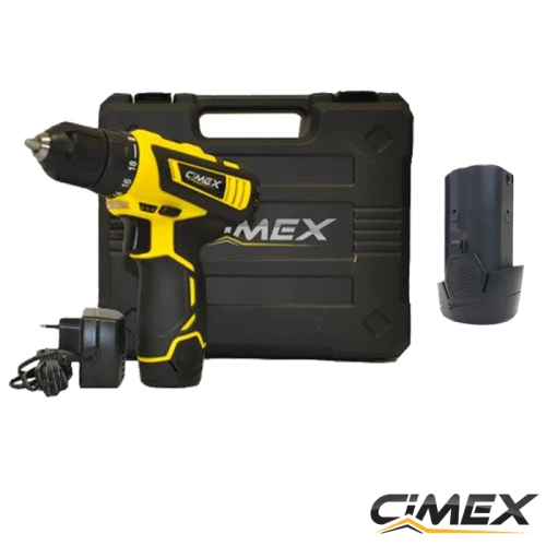 Cordless Drill Driver CIMEX CD12V30NM / 2 x 1.5 Ah Cordless Drill Driver CIMEX CD12V30NM / 2 x 1.5 Ah