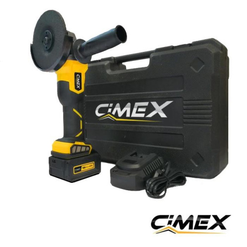 Cordless Angle Grinder CIMEX CG18V125MM – 125 mm