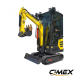 Mini Excavator Cimex CHE12RS-CAB