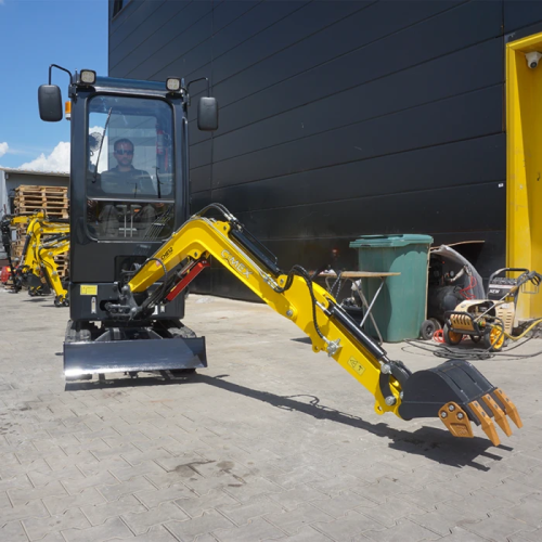 Mini Excavator Cimex CHE12RS-CAB-SB with Articulated Boom