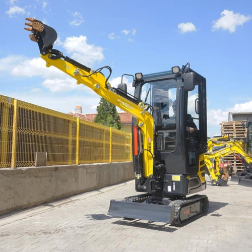 Mini Excavator Cimex CHE12RS-CAB-SB with Articulated Boom