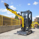Mini Excavator Cimex CHE12RS-CAB-SB with Articulated Boom