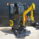 Mini Excavator Cimex CHE12RS-CAB-SB with Articulated Boom