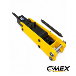 Hydraulic breaker for mini excavators with 2 awls CIMEX CHE12RS-HB - 200 J Hydraulic breaker for mini excavators with 2 awls CIMEX CHE12RS-HB - 200 J