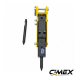 Hydraulic breaker for mini excavators with 2 awls CIMEX CHE12RS-HB - 200 J Hydraulic breaker for mini excavators with 2 awls CIMEX CHE12RS-HB - 200 J