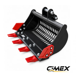 Sieve bucket for mini excavator CIMEX CHE12RS-SB-600 - 600 mm