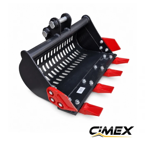 Sieve bucket for mini excavator CIMEX CHE12RS-SB-600 - 600 mm