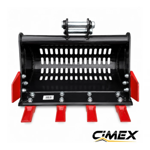 Sieve bucket for mini excavator CIMEX CHE12RS-SB-600 - 600 mm