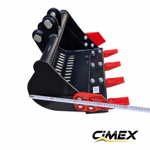 Sieve bucket for mini excavator CIMEX CHE12RS-SB-600 - 600 mm
