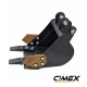 Digging bucket for mini excavator CIMEX CHE12RS-TB-300 - 300 mm Digging bucket for mini excavator CIMEX CHE12RS-TB-300 - 300 mm