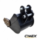 Digging bucket for mini excavator CIMEX CHE12RS-TB-300 - 300 mm Digging bucket for mini excavator CIMEX CHE12RS-TB-300 - 300 mm