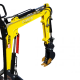Digging bucket for mini excavator CIMEX CHE12RS-TB-300 - 300 mm Digging bucket for mini excavator CIMEX CHE12RS-TB-300 - 300 mm