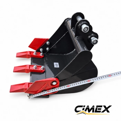 Excavation bucket for mini excavator CIMEX CHE12RS-TB-400 - 400 mm