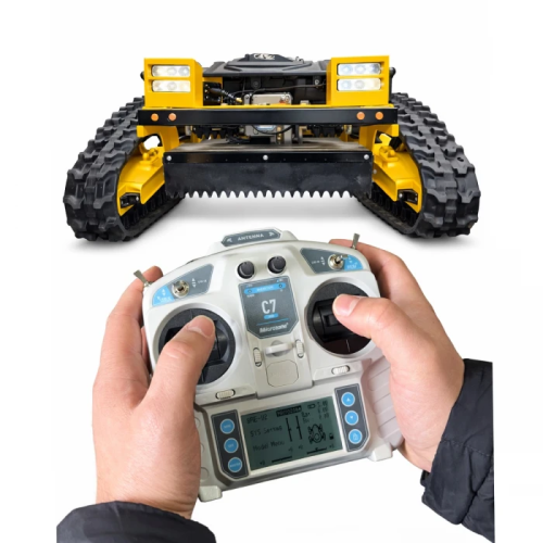 Chain self-propelled mower with remote control CIMEX CM500 - 500mm, 7hp. RATO engine