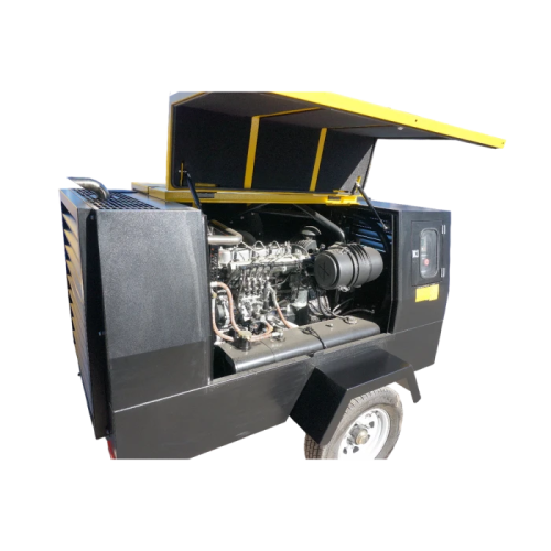 Diesel screw compressor CIMEX DAC52 - 7 bar., 5.2 m3/min., 50hp. Diesel screw compressor CIMEX DAC52 - 7 bar., 5.2 m3/min., 50hp.