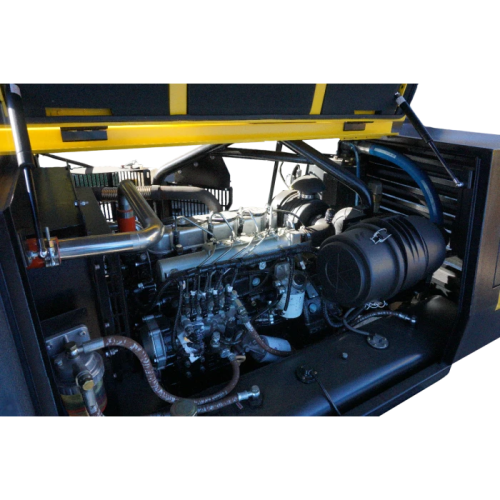 Diesel screw compressor CIMEX DAC52 - 7 bar., 5.2 m3/min., 50hp. Diesel screw compressor CIMEX DAC52 - 7 bar., 5.2 m3/min., 50hp.