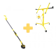 PROMO PACKAGE! Giraffe-type brushless wall sander + plasterboard installation hoist
