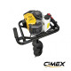 Petrol Earth Auger CIMEX EA250, 58 cc, 3.6 HP + 2 Augers (100 mm, 200 mm)