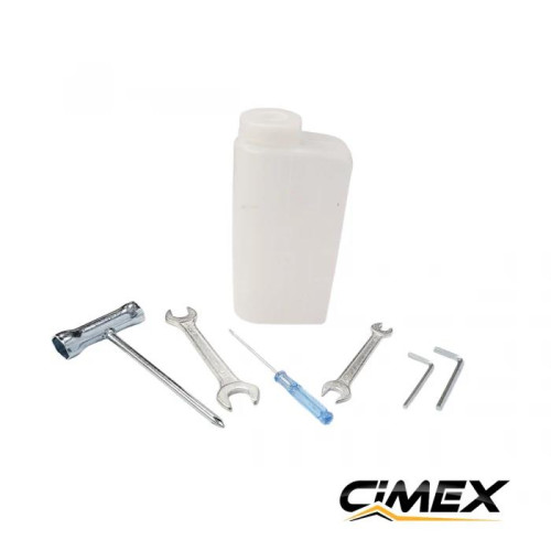 Petrol Earth Auger CIMEX EA250, 58 cc, 3.6 HP + 2 Augers (100 mm, 200 mm)