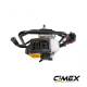Petrol Earth Auger CIMEX EA250, 58 cc, 3.6 HP + 2 Augers (100 mm, 200 mm)