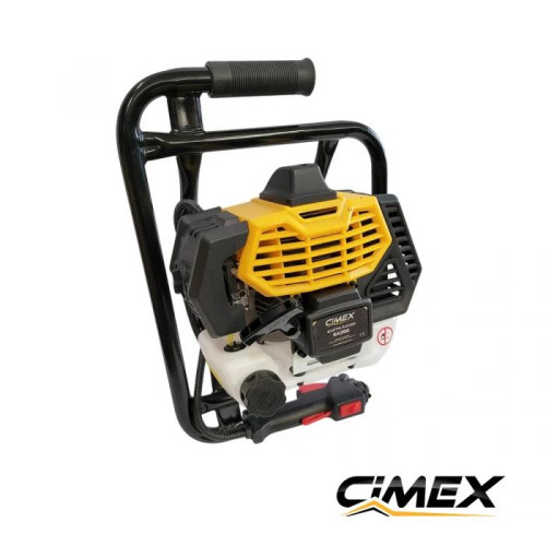 CIMEX EA200 Earth Auger, 52 cc, 2.2 HP + Drill Bit (200 mm)