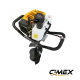 Petrol drill up to 250 mm. CIMEX EA250 with 3 drills (100, 150 and 250 mm) and extension 50 cm
