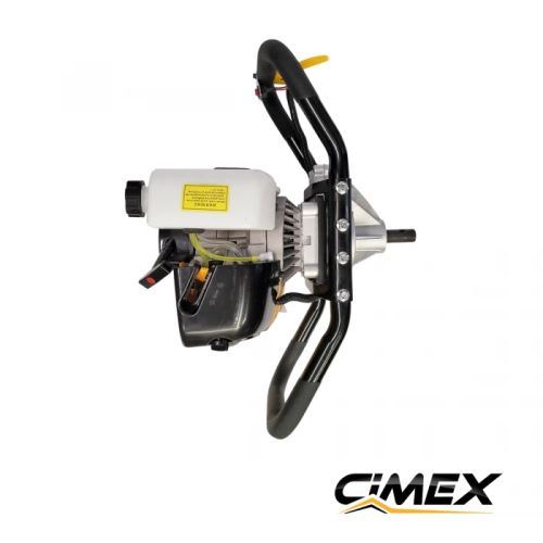 Petrol drill up to 250 mm. CIMEX EA250 with 3 drills (100, 150 and 250 mm) and extension 50 cm