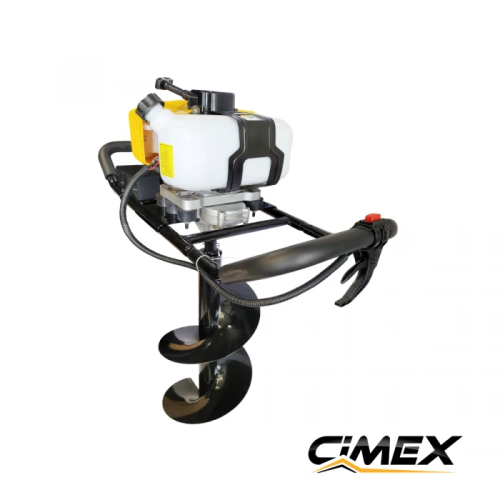 Petrol ground drill CIMEX EA300 4.7 hp + 3 drills (150 / 250 / 300 mm) and extension 500 mm Petrol ground drill CIMEX EA300 4.7 hp + 3 drills (150 / 250 / 300 mm) and extension 500 mm