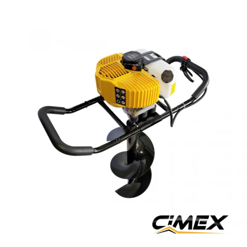 Petrol drill for land CIMEX EA300 4.7 hp + 3 drills (100 / 200 / 300 mm) Petrol drill for land CIMEX EA300 4.7 hp + 3 drills (100 / 200 / 300 mm)