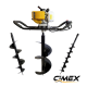 Petrol drill for land CIMEX EA300 4.7 hp + 3 drills (100 / 200 / 300 mm) Petrol drill for land CIMEX EA300 4.7 hp + 3 drills (100 / 200 / 300 mm)