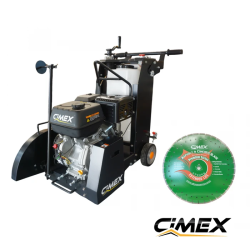 PROMO PACKAGE! FS500RS Floor Saw + Combined Diamond Blade for Concrete and Asphalt 500 mm