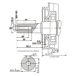 Gasoline Engine 9.0 HP CIMEX G270