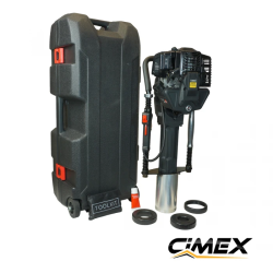 Gasoline stake driver GDP-80 - 2 hp, 55 J, up to 100 mm