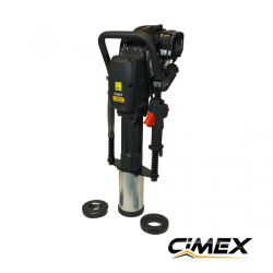 Gasoline stake driver GDP-80 - 2 hp, 55 J, up to 100 mm Gasoline stake driver GDP-80 - 2 hp, 55 J, up to 100 mm