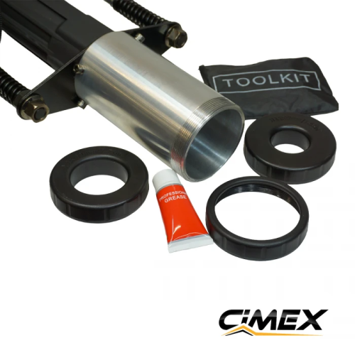 Gasoline stake driver GDP-80 - 2 hp, 55 J, up to 100 mm