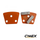 Diamond Grinding Disc for Concrete Grindex 450/600 Grit 16 (Trapezoid)