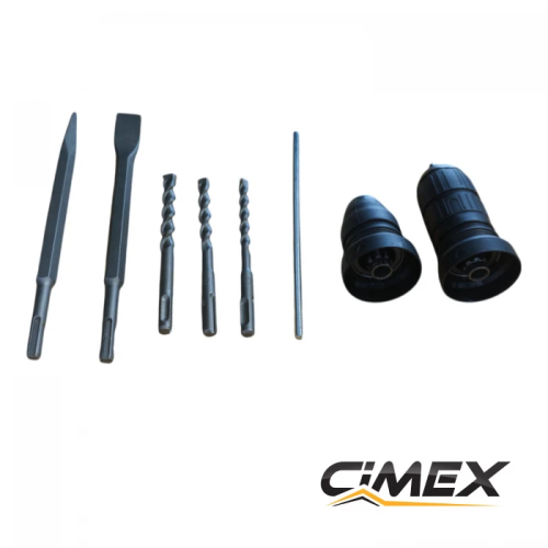 PROMO PACKAGE! Rotary Hammer with Quick-Change Chuck 3 kg + Green Beam Line Laser Level