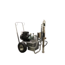 Putty and airless painting machine CIMEX HPS 12.220 + Tank for paint and putty mixture CIMEX TPS-P