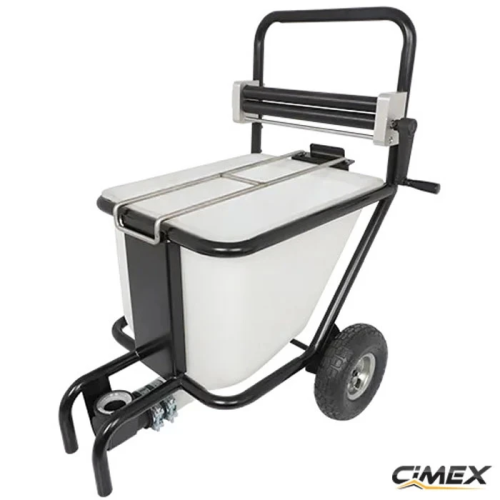 Putty and airless painting machine CIMEX HPS 12.220 + Tank for paint and putty mixture CIMEX TPS-P