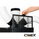 Industrial mobile air conditioner 12,000 BTU, 600 m³/h CIMEX IAC35RS